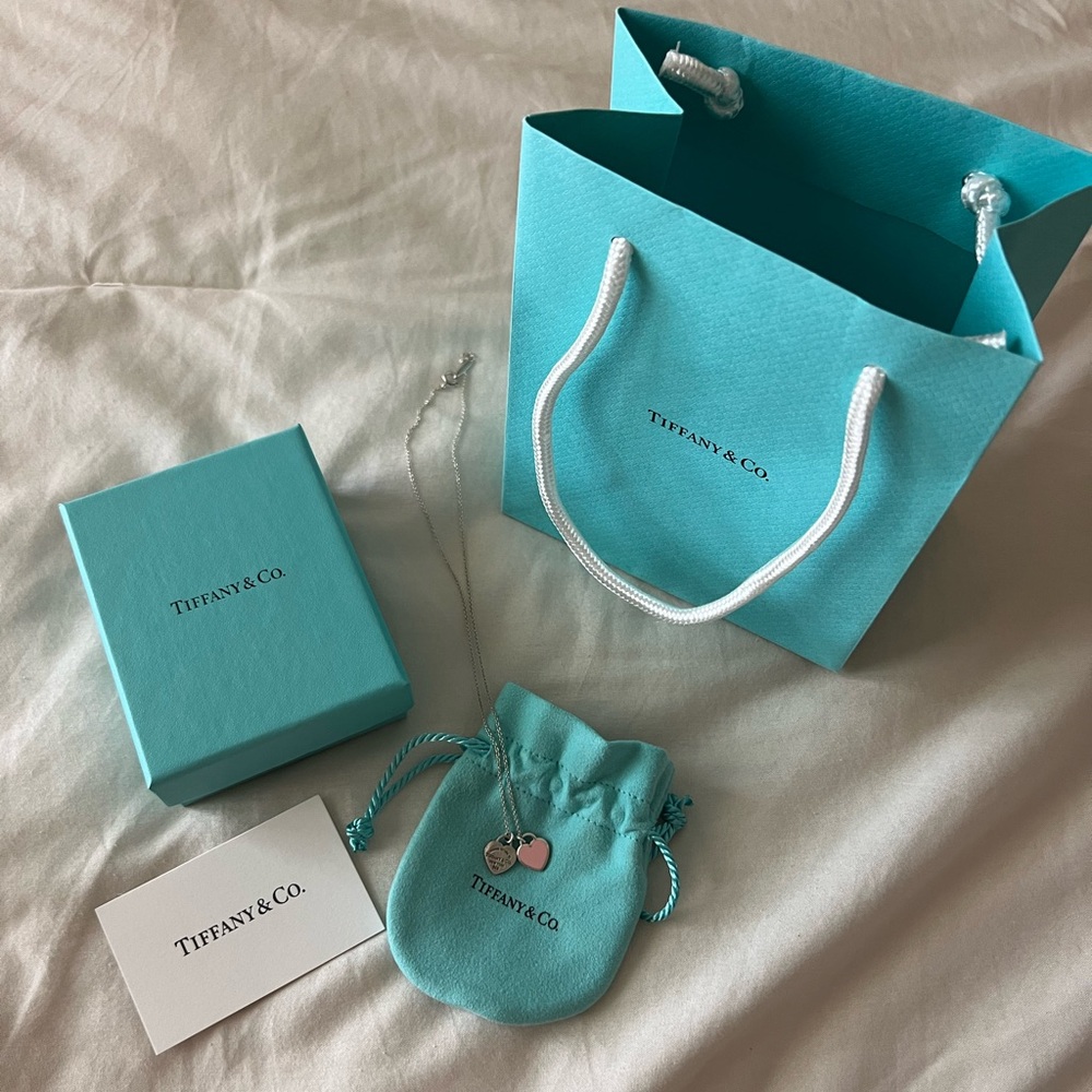 Tiffany & Co. Double Heart Necklace